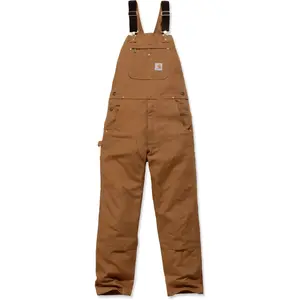 Comparateur de prix : Carhartt - Bib Overall - Pantalon de loisirs taille 30 - Length: 32, brun