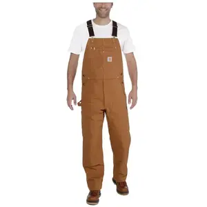 Comparateur de prix : Carhartt - Bib Overall - Pantalon de loisirs taille 36 - Length: 32, brun