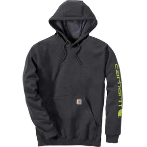 Comparateur de prix : Sweatshirt CARHARTT Sleeve Logo Hooded Gris Foncé T.M - K288-026-M M