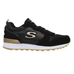 Comparateur de prix : Skechers (SKEES) RETROS-OG 85-GOLDN GURL, basses Femme - Noir (Blk), 35 EU