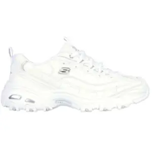 Baskets - Skechers - DLites Fresh Start - Cuir - Lacets - Confortable pas cher