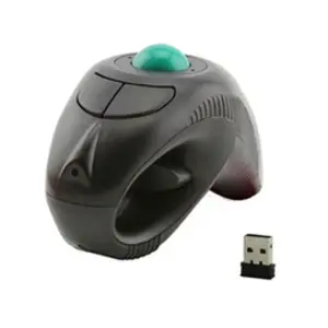 Youkuke Souris sans fil 2.4 GHz Portable PPT Trackball Air Mouse Souris à comm... pas cher