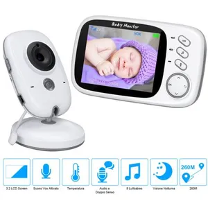 Comparateur de prix : BabyPhone numérique vidéo Sans fil Multifonctions 3.2 pouces avec Nigh...