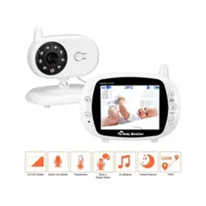 Comparateur de prix : Babyphone Ecoute Bébé Vidéo Sans Fil 3,5 Pouces LCD Ecran Bébé Moniteu...