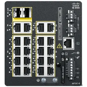 Comparateur de prix : Cisco Catalyst IE3100 Géré L2/L3 Gigabit Ethernet (10/100/1000) Noir