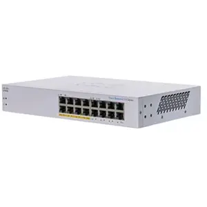Comparateur de prix : Cisco CBS110 - 16 (ports)/10/100/1000/Avec POE/Non manageable/8
