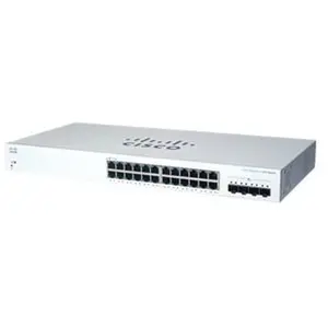 Comparateur de prix : Cisco CBS220-24T-4X Géré L2 Gigabit Ethernet (10/100/1000) Blanc