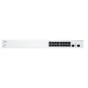 Comparateur de prix : Cisco CBS220-16T-2G Géré L2 Gigabit Ethernet (10/100/1000) Blanc