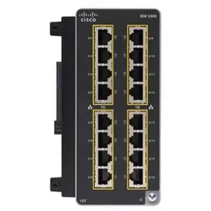 Comparateur de prix : Cisco Catalyst IE3300 Géré L2 Gigabit Ethernet (10/100/1000) Noir
