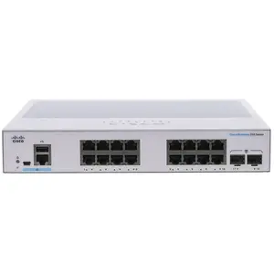 Comparateur de prix : Cisco CBS250-16T-2G-EU Switch réseau 16 ports GE 2 x 1 G SFP Argent