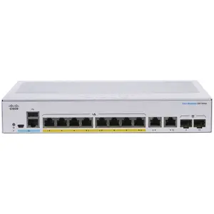 Comparateur de prix : Cisco CBS250-8P-E-2G-EU commutateur réseau Géré L2/L3 Gigabit Ethernet (10/100/1