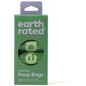 Comparateur de prix : Earth Rated - Sacs ramasse-crottes parfum lavande Unique