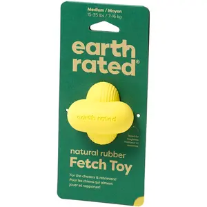 Comparateur de prix : Jouet Interactif À Rapporter - Earth Rated - Balle Pour Chien - Caoutchouc - Flottante - Taille Moyenne