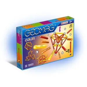 Giochi Preziosi GEOMAG COLOR Jeu de Construction Magnétique 64 pcs pas cher