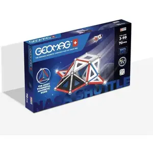 Jeu de construction magnétique - GEOMAG - Classic Panels - Navette NAS... pas cher