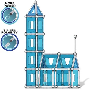Giochi Preziosi Jeux de construction magnétiques - GEOMAG - Geomag Pro-L Skyline NY 174 pcs - Mixte - 8 ans pas cher