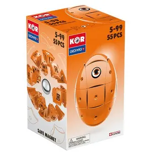 Geomag - 671 - jeu de construction - kor basic - orange pas cher