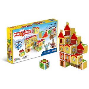 Giochi Preziosi Jeu de construction Geomag Magicube Châteaux pas cher