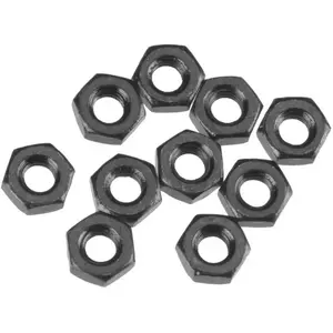 AXA1040 Thin Hex Nut M3 Black (10)
