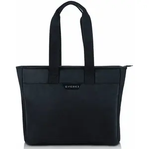 Sac à main - Everki - Shopper 418 - Pour ordinateur portable 15.6' - Couleur Noir - Zippée pas cher