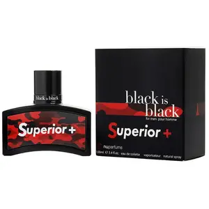 Black Is Black Superior + - Nuparfums Eau De Toilette Spray 100 ML pas cher