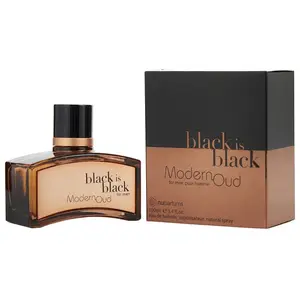 Black Is Black Modern Oud Pour Homme - Nuparfums Eau De Toilette Spray... pas cher