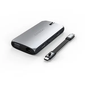 Comparateur de prix : HUB USB Type-C 9 en 1 On-the-Go Satechi ST-UCMBAM Gris