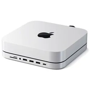 Comparateur de prix : Satechi Type-C Aluminum Stand&Hub Argent - Station d'accueil Mac mini