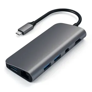 Satechi Multiports USB-C Space Gray pas cher