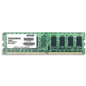 Comparateur de prix : Mémoire DDR2 PATRIOT - 2 Go - 800 MHz - PC2-6400 - CAS Latency 6