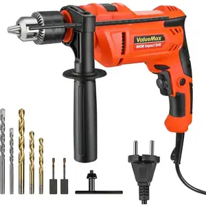 ValueMax Perceuse à Percussion Filaire 900w, 2 Modes Perceuse et Marteau, Mandr... pas cher