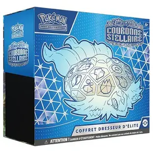 Comparateur de prix : Coffret dresseur d'élite Pokemon Ecarlate et Violet - Couronne Stellaire