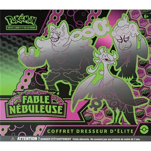 Comparateur de prix : Coffret dresseur d'élite Pokemon Ecarlate et Violet Fable Nébuleuse