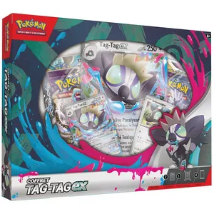 Comparateur de prix : Pokemon Pokémon : coffret pokémon tag-tag ex avril 2024 POK0820650558153