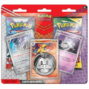 PACK 2 BOOSTERS OCTOBRE 2023 EV02/EB07 / CARTE POKEMON VF pas cher