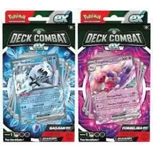 Comparateur de prix : Pokemon Pokémon Jcc - Deck Combat Baojian-Ex Ou Forgelina-Ex (1x Deck Aléatoi