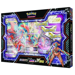 COFFRET DE COMBAT DEOXYS VMAX/VSTAR / CARTE POKEMON VF