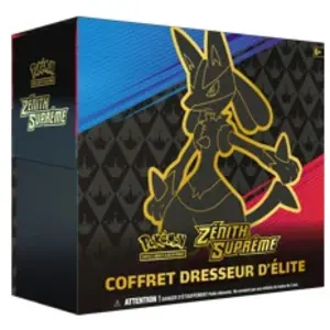 Comparateur de prix : Pokemon Pokémon Coffret Dresseur D¿Élite Etb ¿ Zénith Suprême Eb12.5 Fr