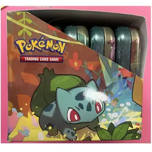 Pokemon Mini boîte en métal Pokémon avec 2 boosters Modèle aléatoire pas cher