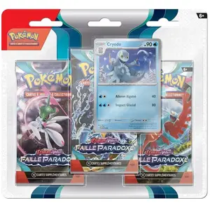 Pokemon Carte à collectionner Pokémon EV04 Faille Paradoxe : Pack 3 BoostersVendu parcdiscount