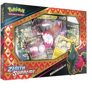 Comparateur de prix : COFFRET REGIDRAGO V ZENITH SUPREME / CARTE POKEMON VF