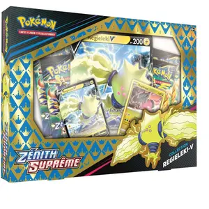 Comparateur de prix : COFFRET REGIELEKI V ZENITH SUPREME / CARTE POKEMON VF