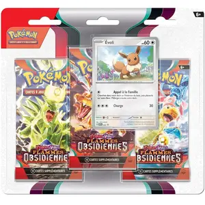 Comparateur de prix : The Pokemon Company Asmodee Pokemon Ev03: Pack 3 Boosters