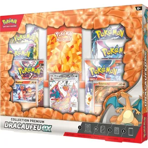 Comparateur de prix : Pokemon Pokémon - coffret premium dracaufeu ex - novemebre 2023 ASMPOKPRENOV23
