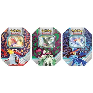 Comparateur de prix : Asmodee POKEBOX PARTENAIRES DE PALDEA MODELE ALEATOIRE / CARTE POKEMON VF