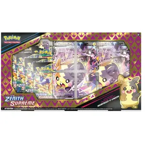 Comparateur de prix : COLLECTION PREMIUM TRESORS MORPEKO V UNION / CARTE POKEMON VF