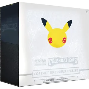 Asmodee Pokemon Collection Célébrations Pokémon 25 Ans : Coffret Dresseur D'élite pas cher