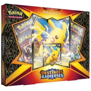 Comparateur de prix : Pokemon Carte à collectionner Asmodée Coffret Pokémon Pikachu 4.5 4 Boosters