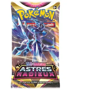 Comparateur de prix : Asmodee Booster De 10 Cartes Supplementaires Pokemon Epee Et Bouclier 10 Eb10 - Astres Radieux - 145-0055442