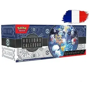 Comparateur de prix : Pokemon Pokémon : Calendrier des fêtes (Calendrier de l'avent)